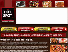 Tablet Screenshot of hotspotdelivery.co.uk